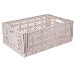 Aykasa Maxi Folding Crate, Coconut Milk 9 Aykasa Maxi Folding Crate, Coconut Milk -Great Little Trading Co l5471 20