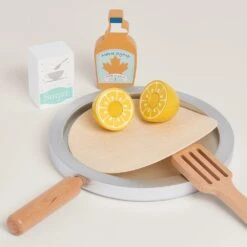 Wooden Pancake Making Set -Great Little Trading Co l5500 3